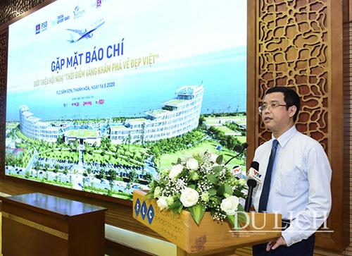 Phó Tổng cục trưởng TCDL Nguyễn Lê Phúc phát biểu tại chương trình